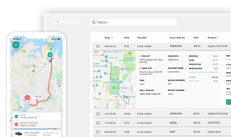 Manage travel with CABCHARGE+ Image